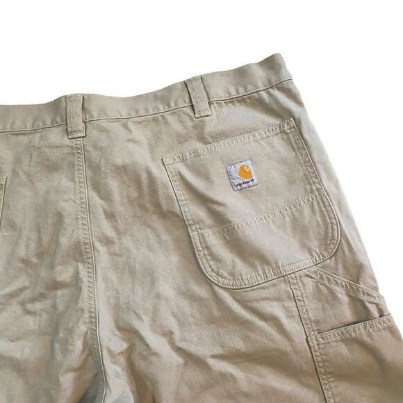 Carhartt Rugged Flex Relaxed Fit Canvas Utility Work Short BS3652-M Men’s Sz 42 - Picture 4 of 12